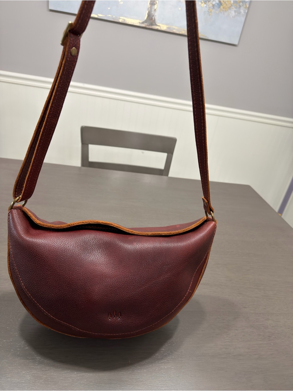 NWOT Portland leather koala sling bag large